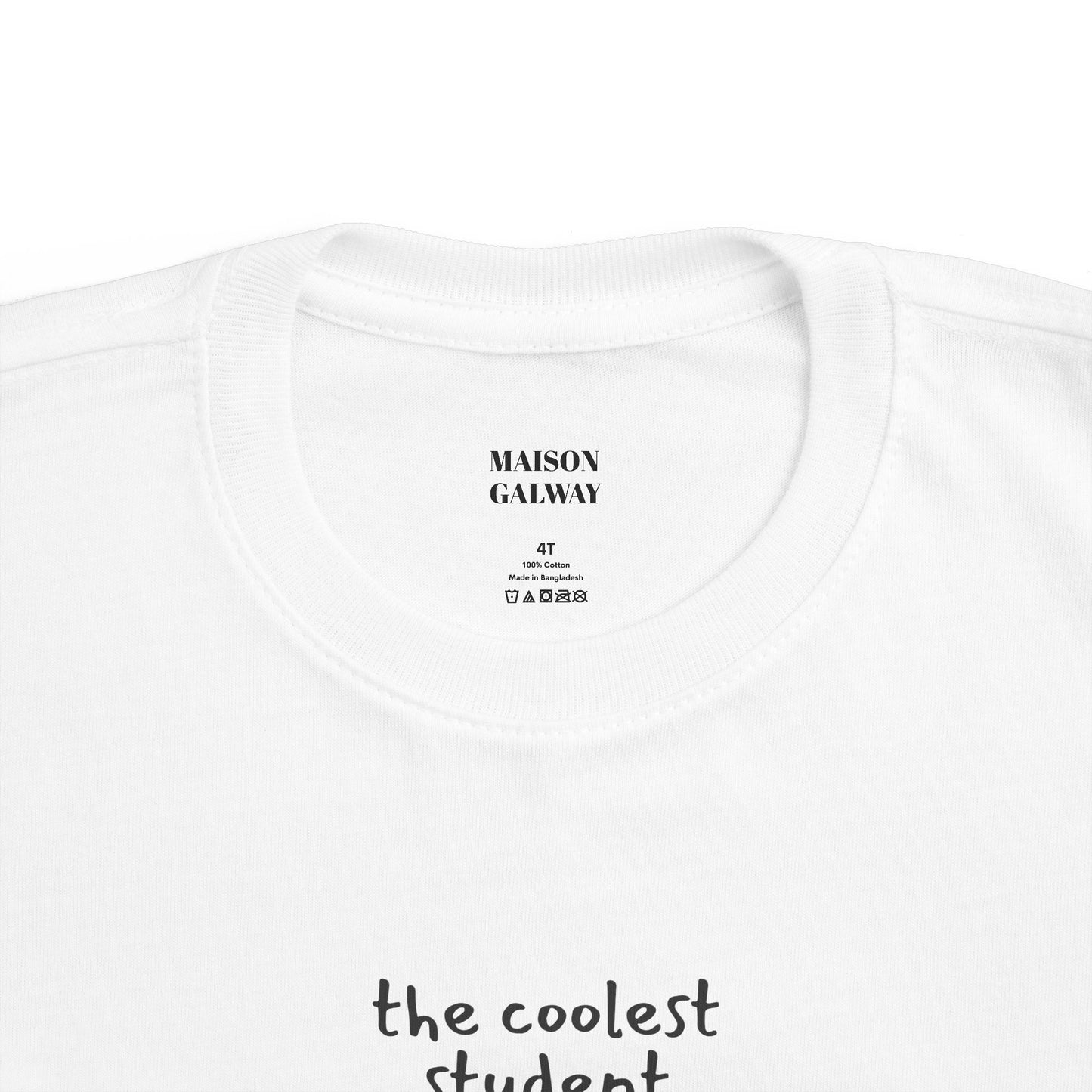 Toddler's Super Soft Cotton T-shirt